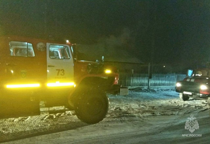 Возгорание в н.п Сужа Иволгинского района