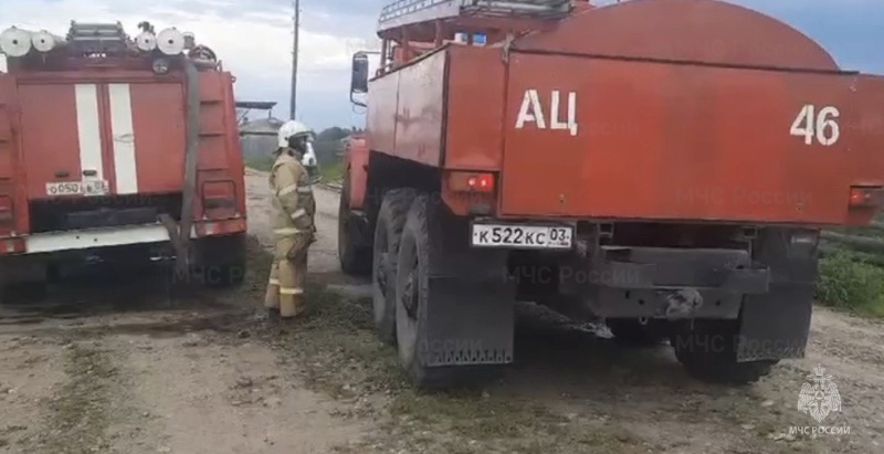 Пожар в Тункинском районе