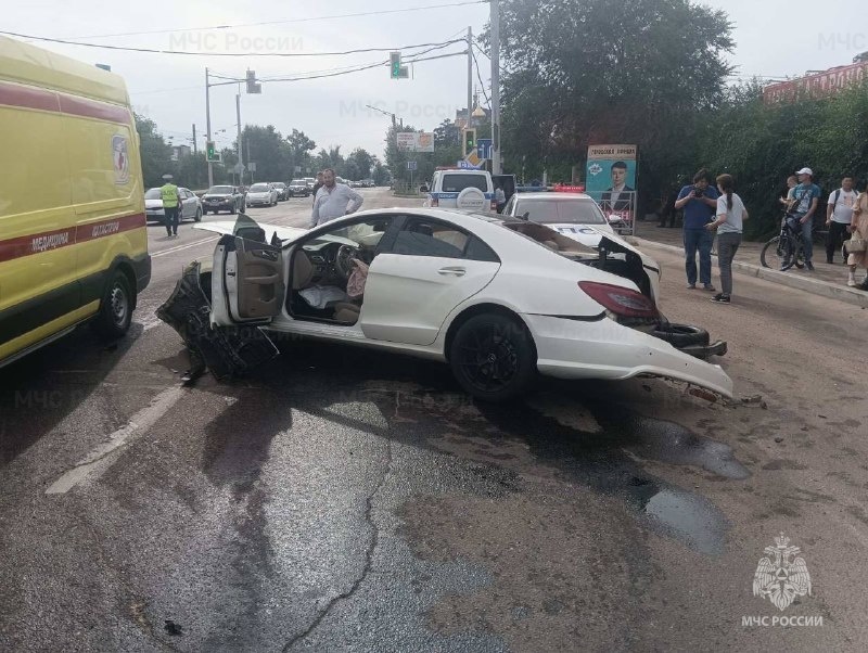 Дорожно-транспортное происшествие в Железнодорожном районе