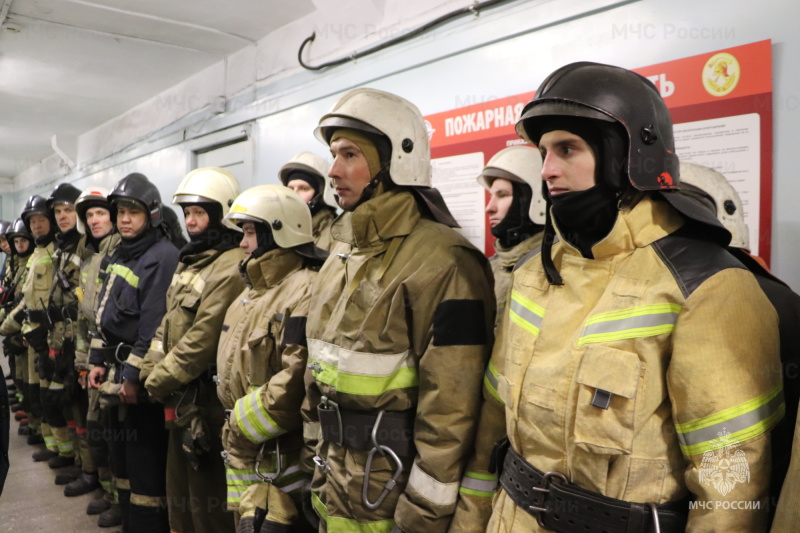 На одном из самых крупнейших предприятий Бурятии проведено тренировочное пожарно-тактическое учение