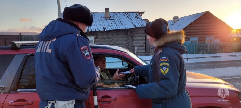 На автодорогах Прибайкальского района проведена межведомственная профилактическая акция